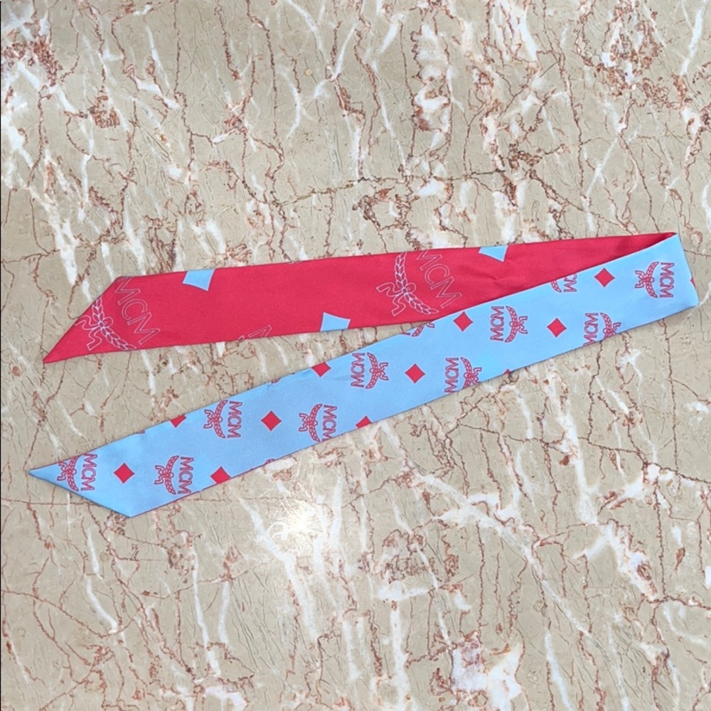 MCM Worldwide Twilly scarf for hair or bag